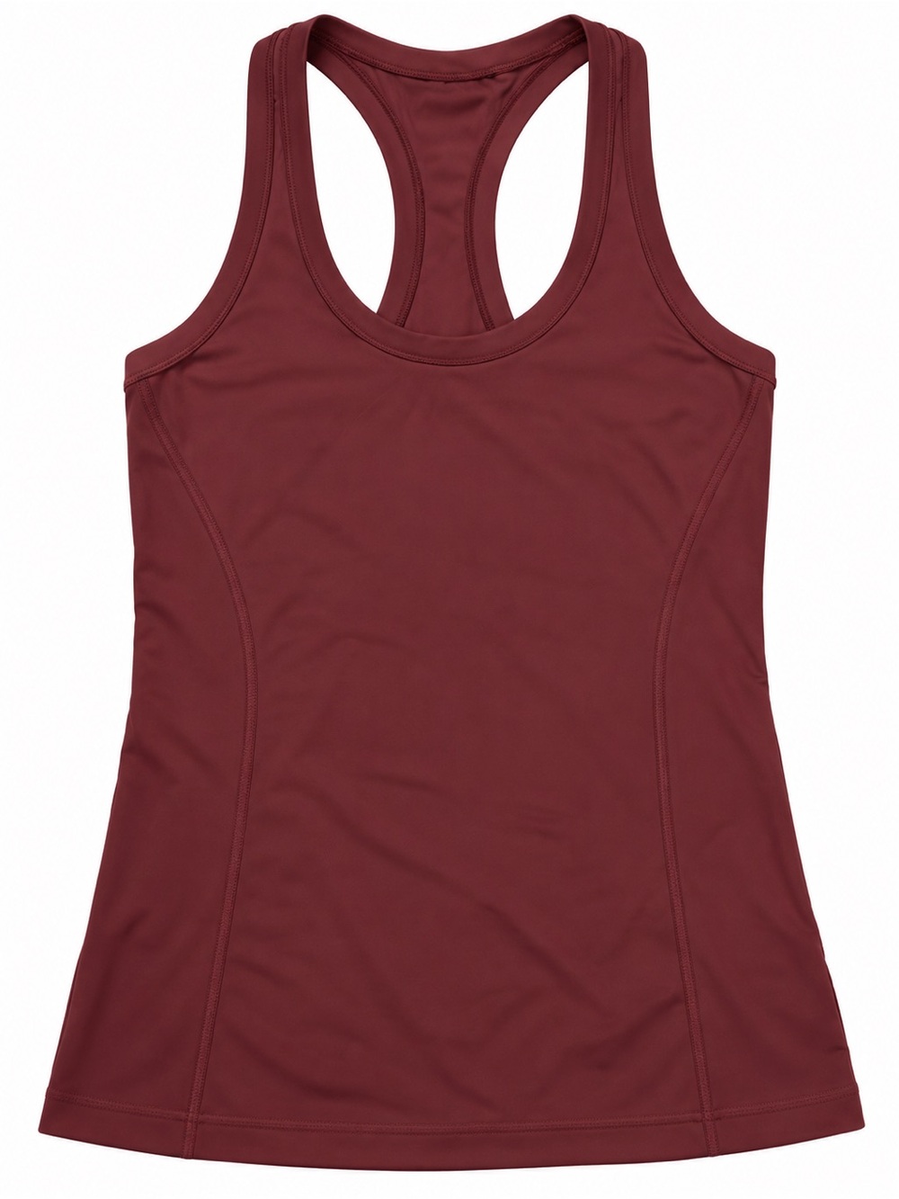 Athleta Momentum Flex Racerback Active Tank Top Rust Brown Size S Retail $49.00